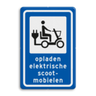 Informatiebord - Oplaadpunt elektrische scootmobielen