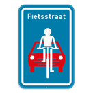 Verkeersbord SB250 F111 - Fietsstraat