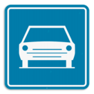 Panneau SB250 F9 - Route pour automobiles