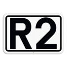Verkeersbord SB250 F23d - Nummer van een ringweg