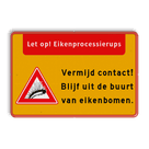 Informatiebord - Eikenprocessierups