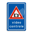 Verkeersbord videocontrole