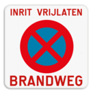 Parkeerverbod - Brandweg + E3