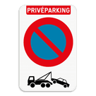 Privé parking parkeerverbod E1 + wegsleepregeling