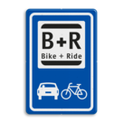 Informatiebord BIKE & RIDE