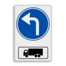 Routebord RVV D05al met vrachtwagen - BT15l