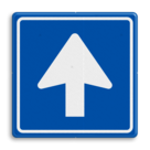 Verkeersbord RVV C03 - Eenrichtingsweg
