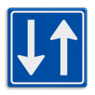 Verkeersbord RVV C05 - Inrijden toegestaan