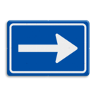 Verkeersbord RVV C04 - Eenrichtingsweg (volgen)