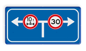 Verkeersbord RVV L10-02lr