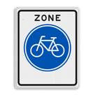 Verkeersbord RVV G11zb - Start fietszone