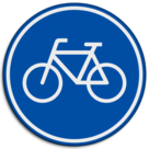 Verkeersbord RVV G11 - Fietspad