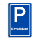 Verkeersbord E08 revalidant