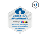 Reflecterend zeskantig informatiebord met eigen opdruk