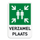 Verzamelplaats bord met tekst | E007 - BT33