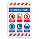 Veiligheidsbord | 6 symbolen + banners