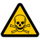 Panneau d'avertissement W016 - Matières toxiques