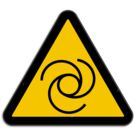 Panneau d'avertissement W018 - Démarrage automatique