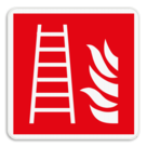 Brand bord F007 - Brandladder