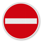 Vorschriftszeichen 267 - Verbot der Einfahrt / Einfahrt verboten