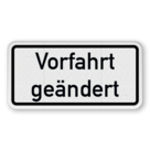 Verkehrszusatzeichen 1008-30 - Vorfahrt geändert