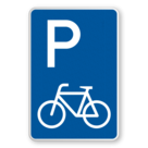 Parkschilder - Parkplatz nur für Fahrrad