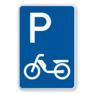 Parkschilder - Parkplatz nur für Mofas