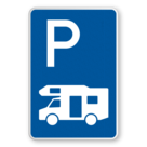 Parkschilder - Parkplatz nur für Wohnmobile