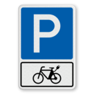 Parkschilder - Parkplatz nur für E-Bikes