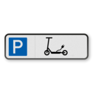 Parkschilder - Parkplatz nur für Elektrokleinstfahrzeuge