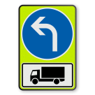 Verkehrsschild - Vorgeschriebene Fahrtrichtung Kraftfahrzeuge