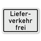 Verkehrszusatzeichen 1026-35 - Lieferverkehr frei