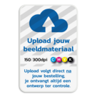 Informatiebord 2:3 reflecterend met je eigen opdruk