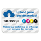 Informatiebord 3:2 reflecterend met je eigen opdruk