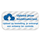 Informatiebord 4:2 reflecterend met je eigen opdruk