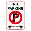 Parkeerverbod - NO PARKING