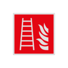 Brand bord met pictogram Ladder