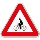 Panneau G2000 - A25 - Passage pour conducteurs de vélos
