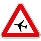 Panneau G2000 - A35 - Survol d'avions à basse altitude