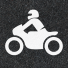Thermoplast - symbool Motorfiets