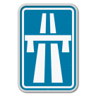 Panneau G2000 - F5 - Début d’une autoroute ou accès à une autoroute