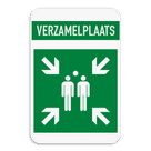 Verzamelplaats BHV bord