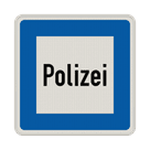 Richtzeichen 363 - Polizei