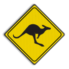 Verkeersbord Australië - KANGAROO