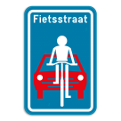 Verkeersbord SB250 F111 - Fietsstraat