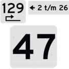 Huisnummerborden (NEN1772)