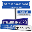 Straatnaamborden