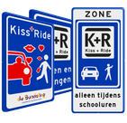 Kiss & Ride borden