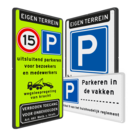 Parkeerborden (toegestaan)