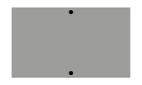 - 2 Löcher 4mm (oben/unten in der Mitte)